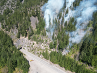 Ferrabee (V10108) - Activity from highway - April 23.